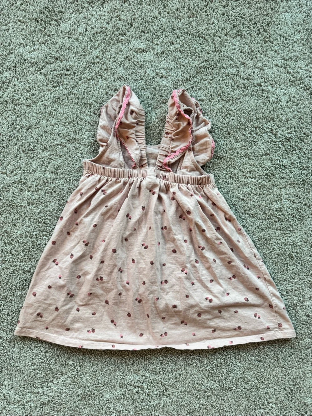 Girls' Dress Lot 4T Dress Bundle Pastel Plaid and Pink Floral Summer Dress Set